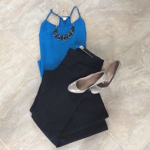 Banana Republic Ryan Fit Black Work Pants